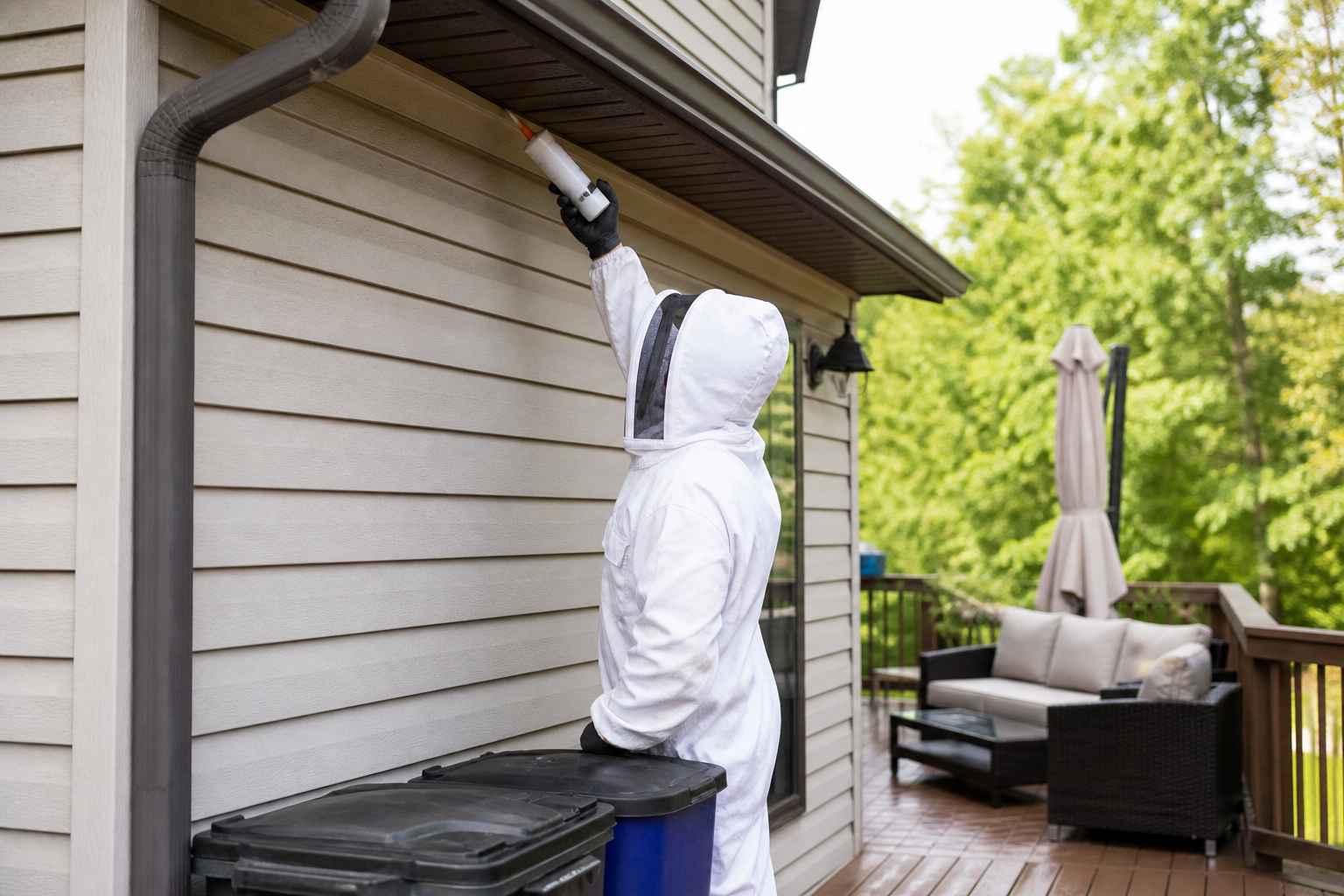 Elimination of Bees and Wasps